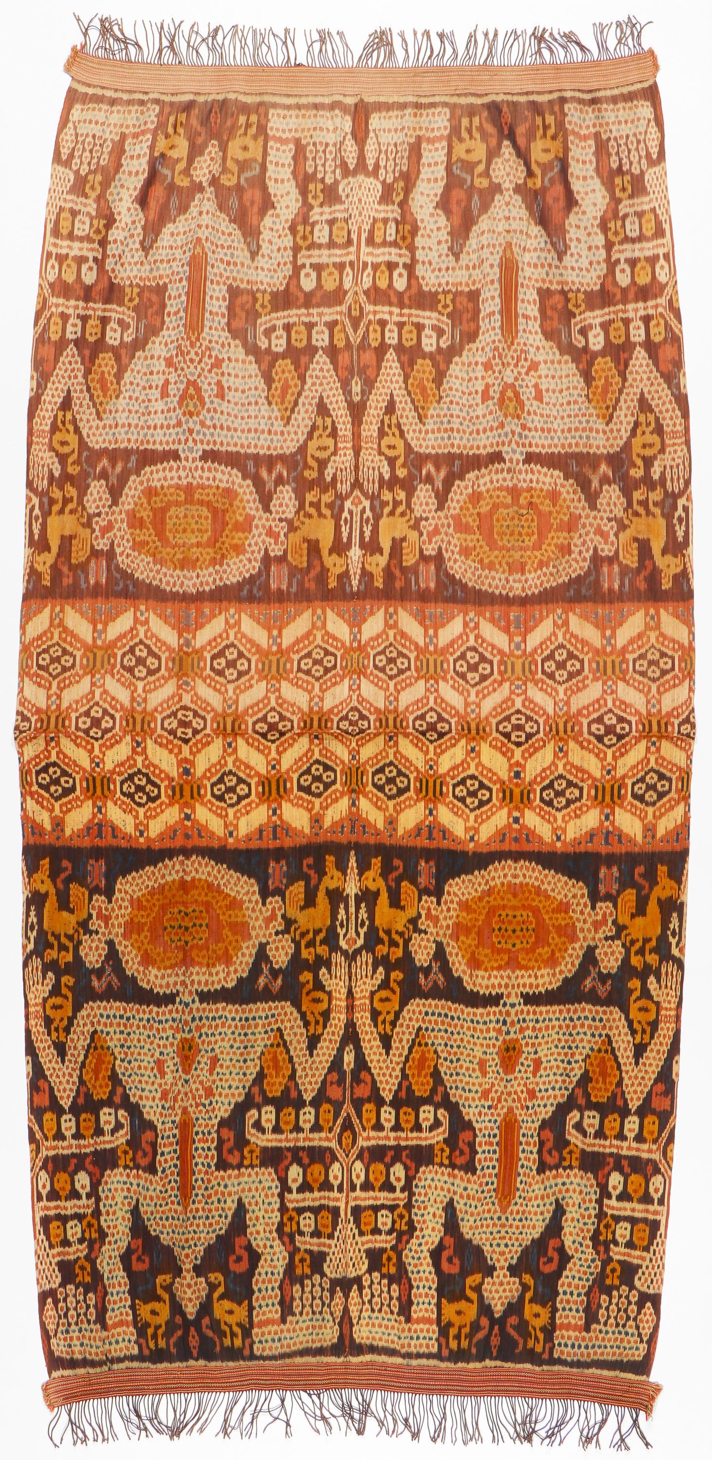 Sumba Cotton Ikat Hinggi, Indonesia, Early-Mid 20th C. (1 of 3)