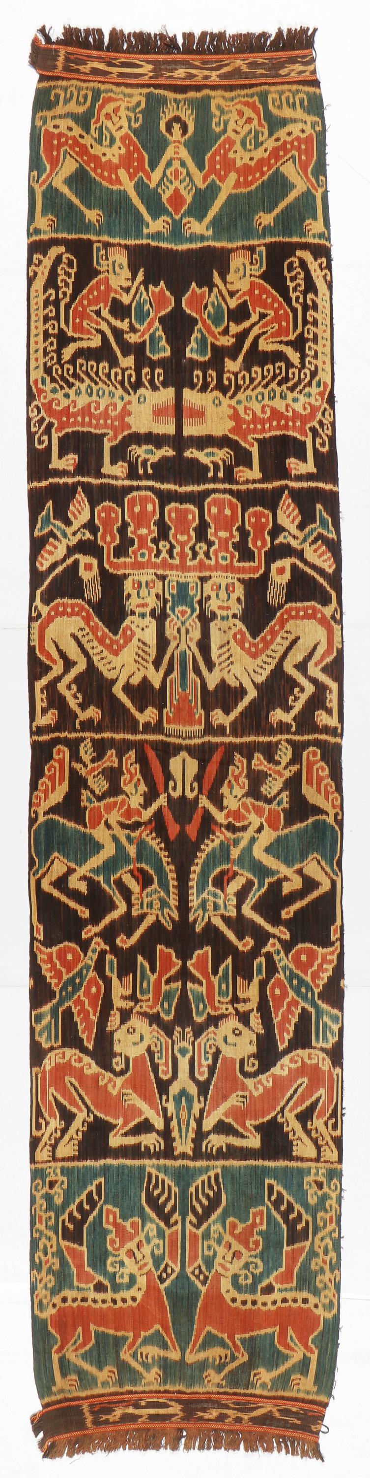 Sumba Cotton Ikat Textile, Mid 20th C. (1 of 5)