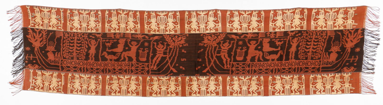 Sumba Ikat With Songket Panels, Indonesia, Mid 20th C. (1 of 3)