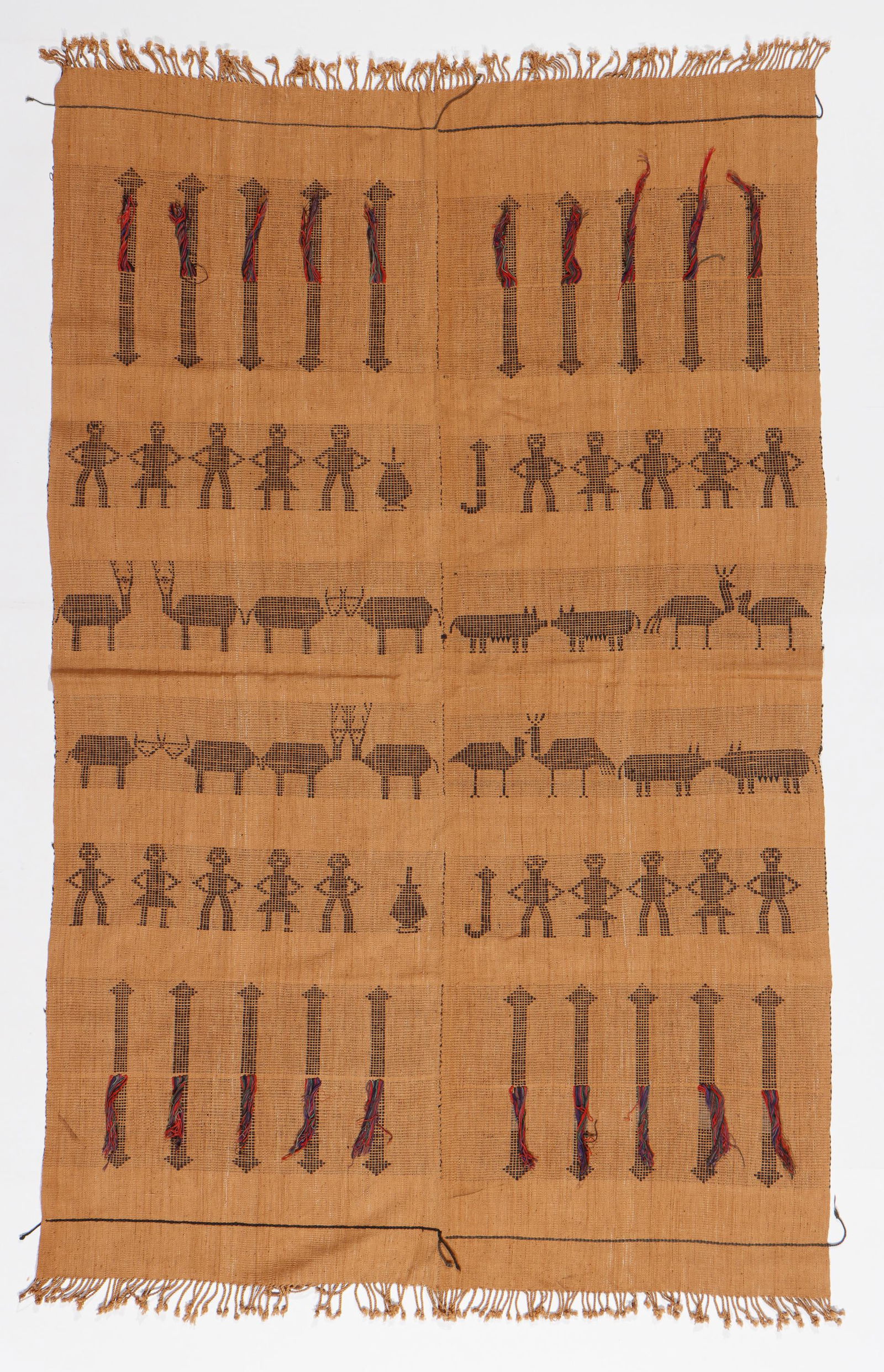 Naga Man's Ceremonial Mantle, Northeast India, Early 20th C. (1 of 3)