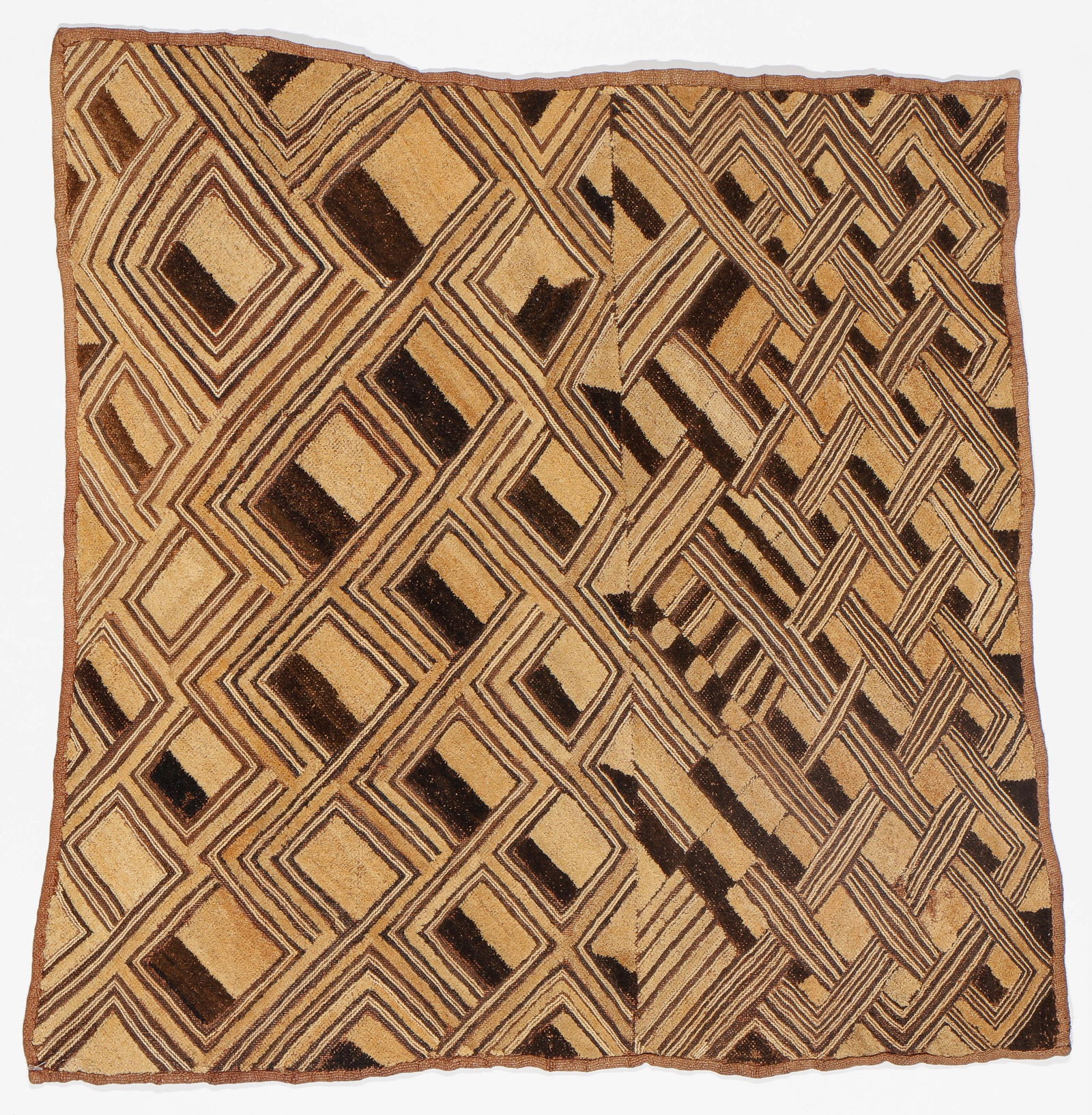 African Kuba Shoowa Prestige Cloth, DRC (1 of 2)