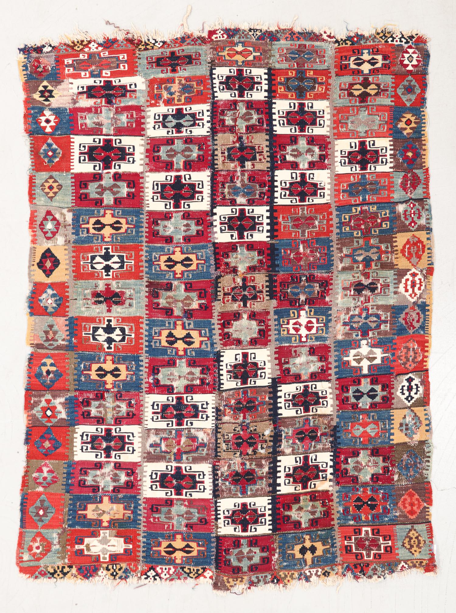 East Anatolian Memling Gul Kilim, Early 19th C (1 of 4)