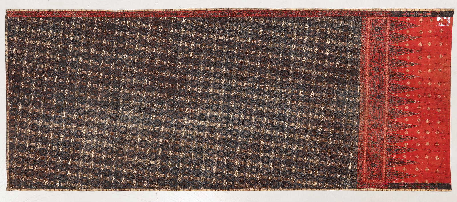 Tulis Batik "Kain Panjang" Skirt Cloth, Indonesia, C. 1900 (1 of 4)