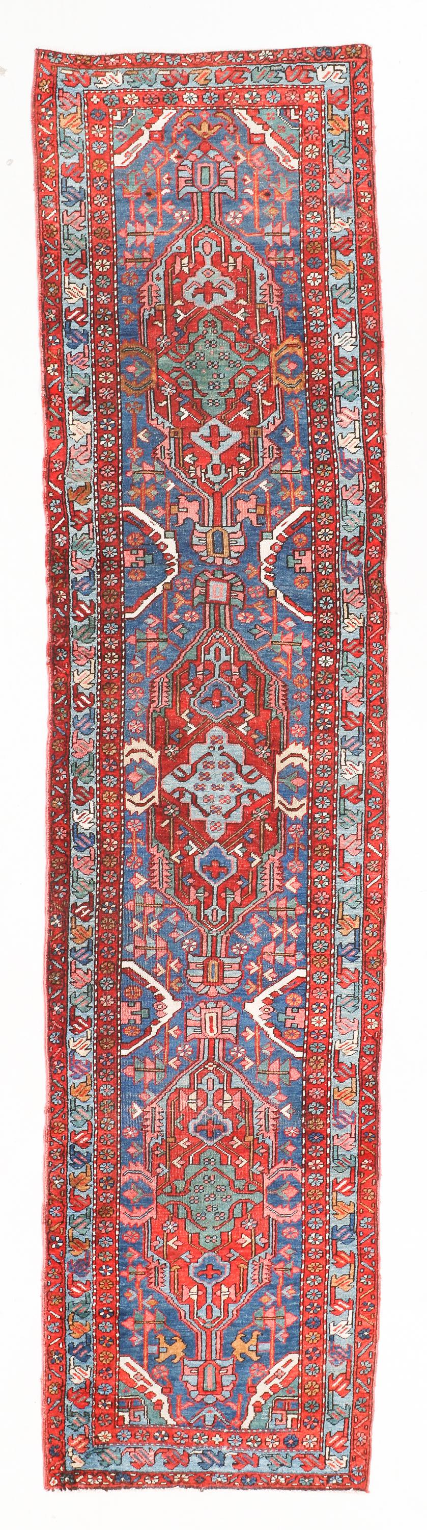Karadja Rug, Persia, Ca. 1900, 3'3'' x 13'8'' (1 of 5)