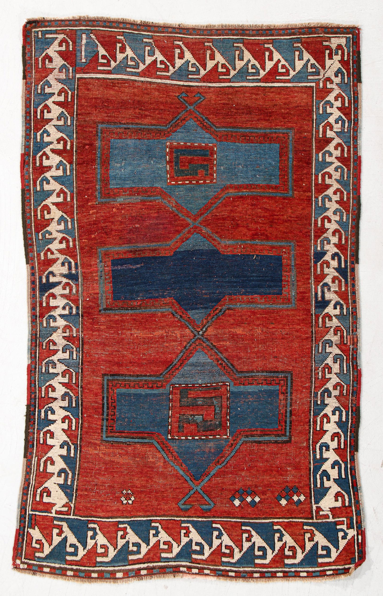 Kazak Rug, Caucasus, Late 19th C., 3'8'' x 6'0'' (1 of 5)