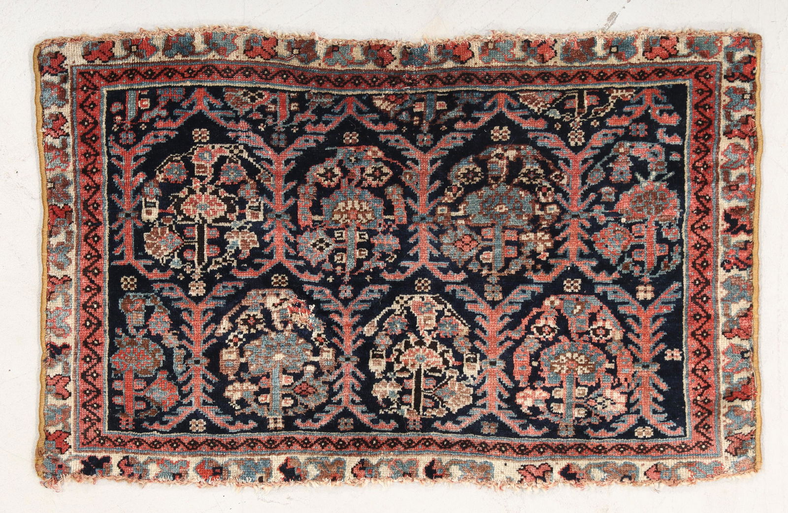 West Persian Mat, Ca. 1875, 2'6'' x 1'7'' (1 of 5)