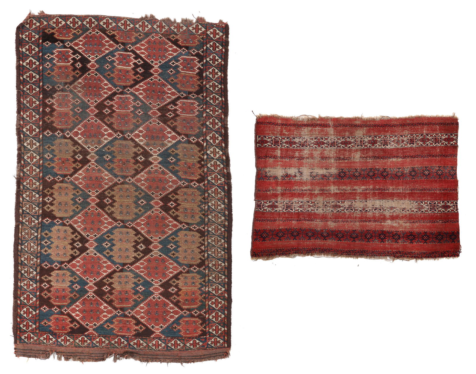 Two 19th C. Ersari Rugs, Turkmenistan (1 of 11)