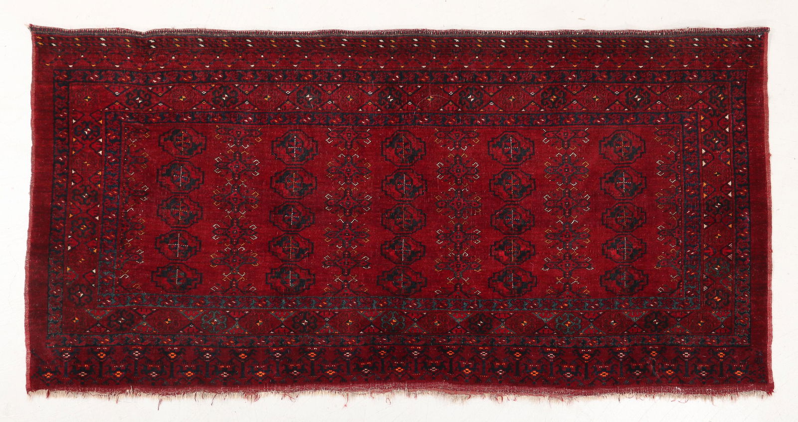 Large Chuval Rug, Afghanistan, Ca. 1920, 6'10'' x 3'4'' (1 of 5)