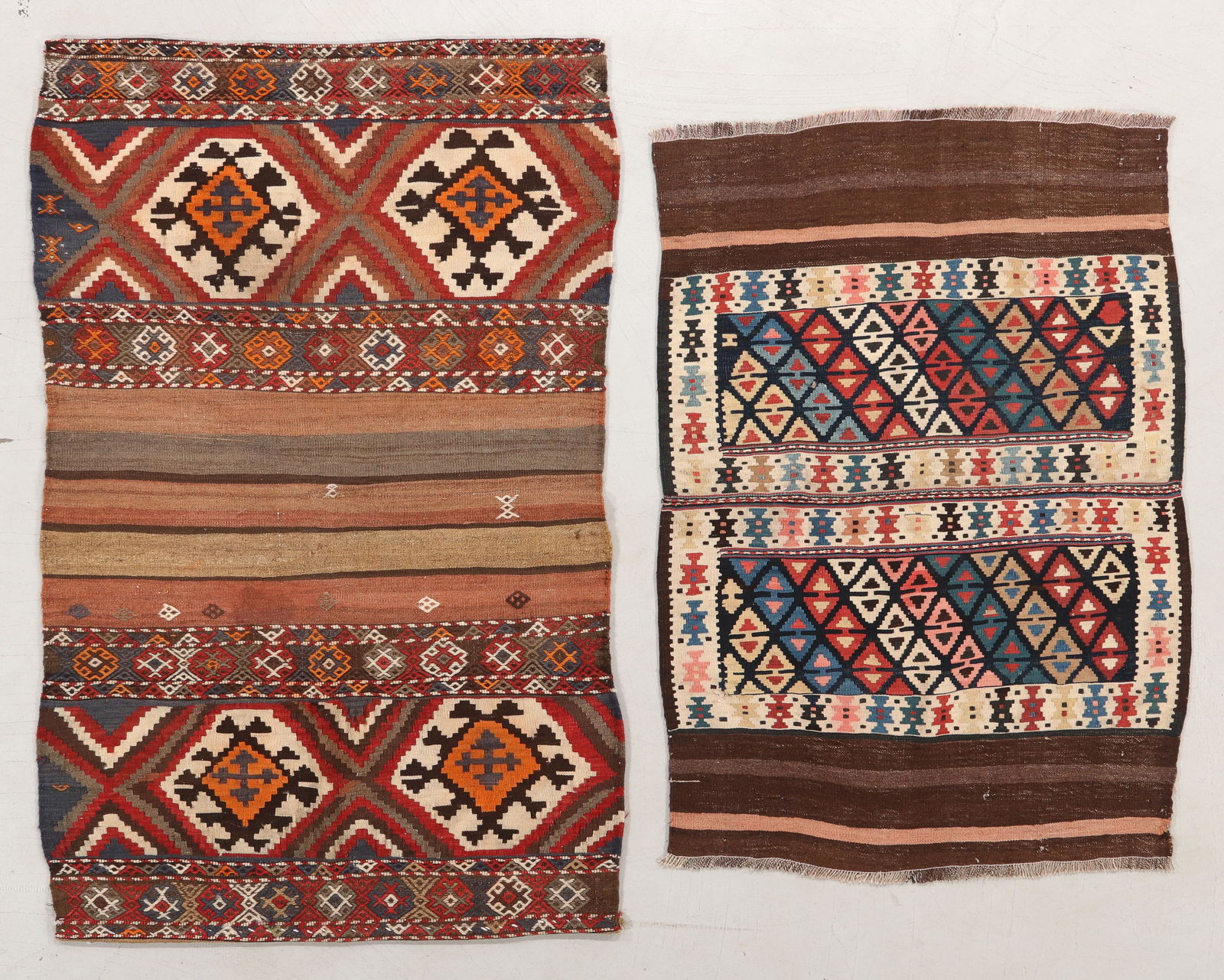 2 Open Mafrash Kilims, Transcaucasus, Early 20th C. (1 of 6)