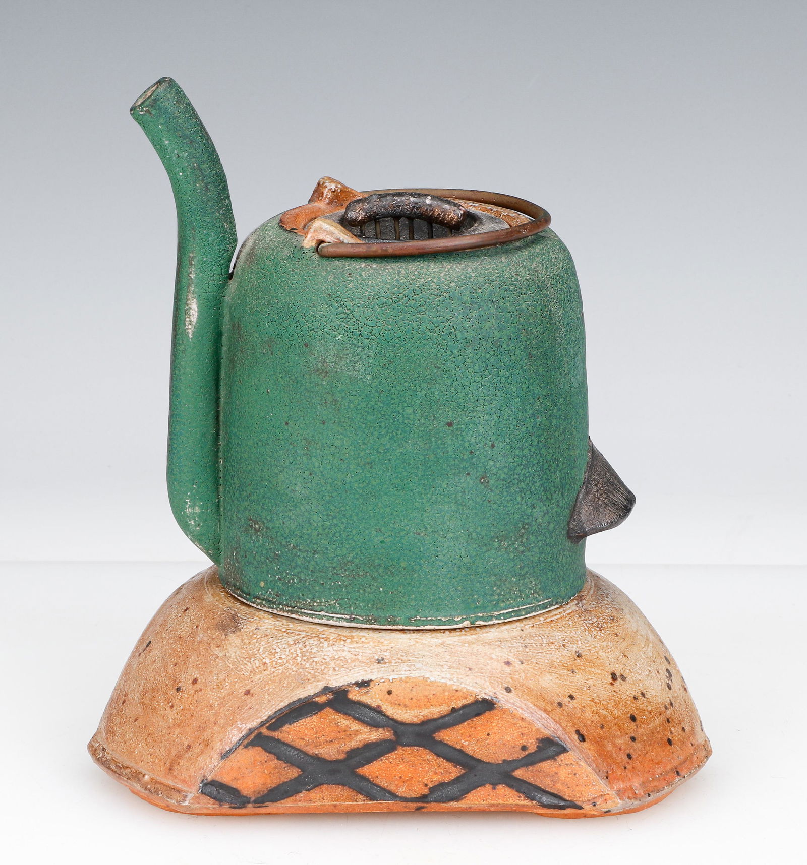 Gary Erickson (American) Teapot on Stand (1 of 8)