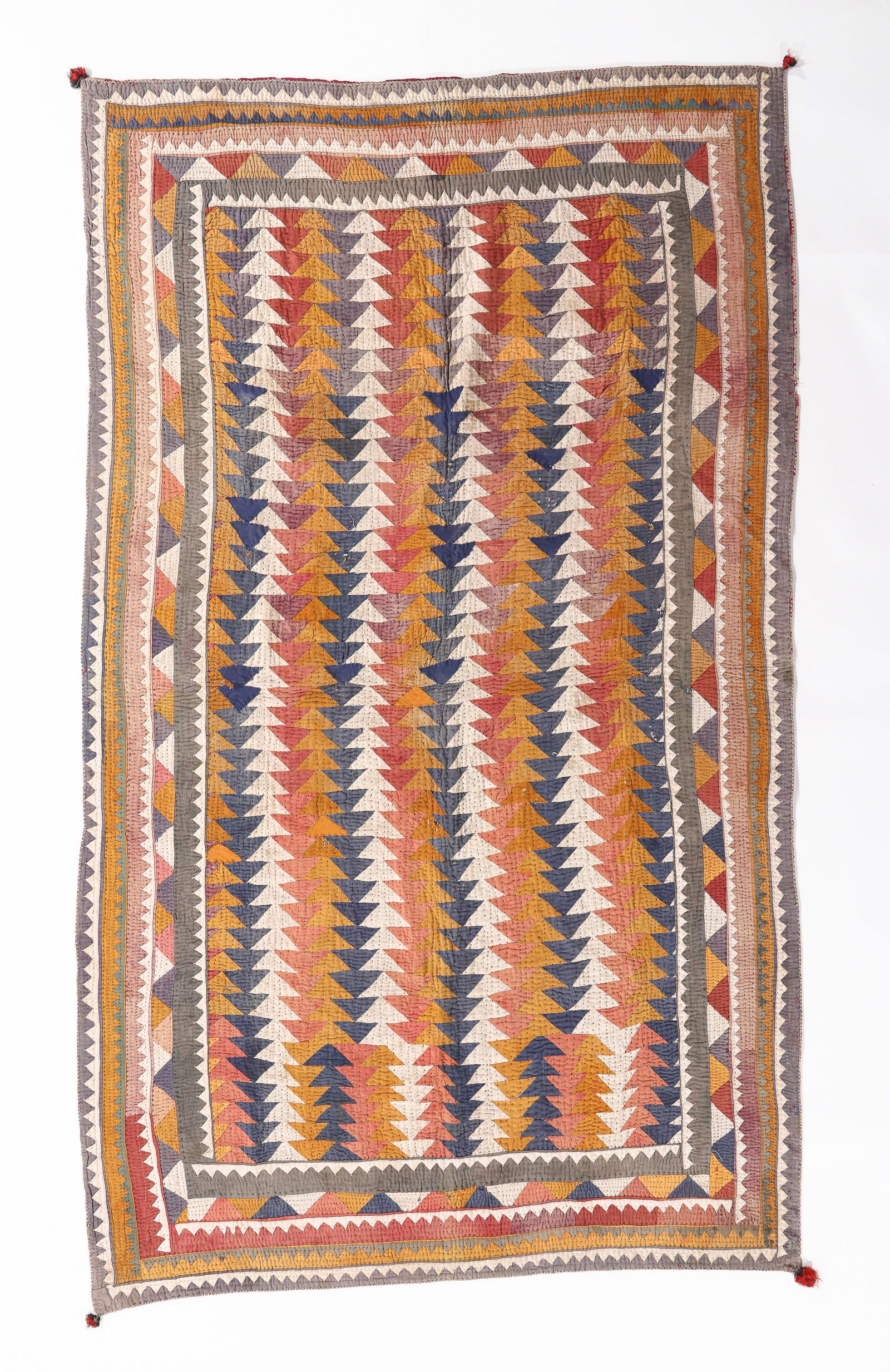 Cotton Patchwork Quilt, Jaisalmer, Rajasthan, Mid 20th C. (1 of 3)