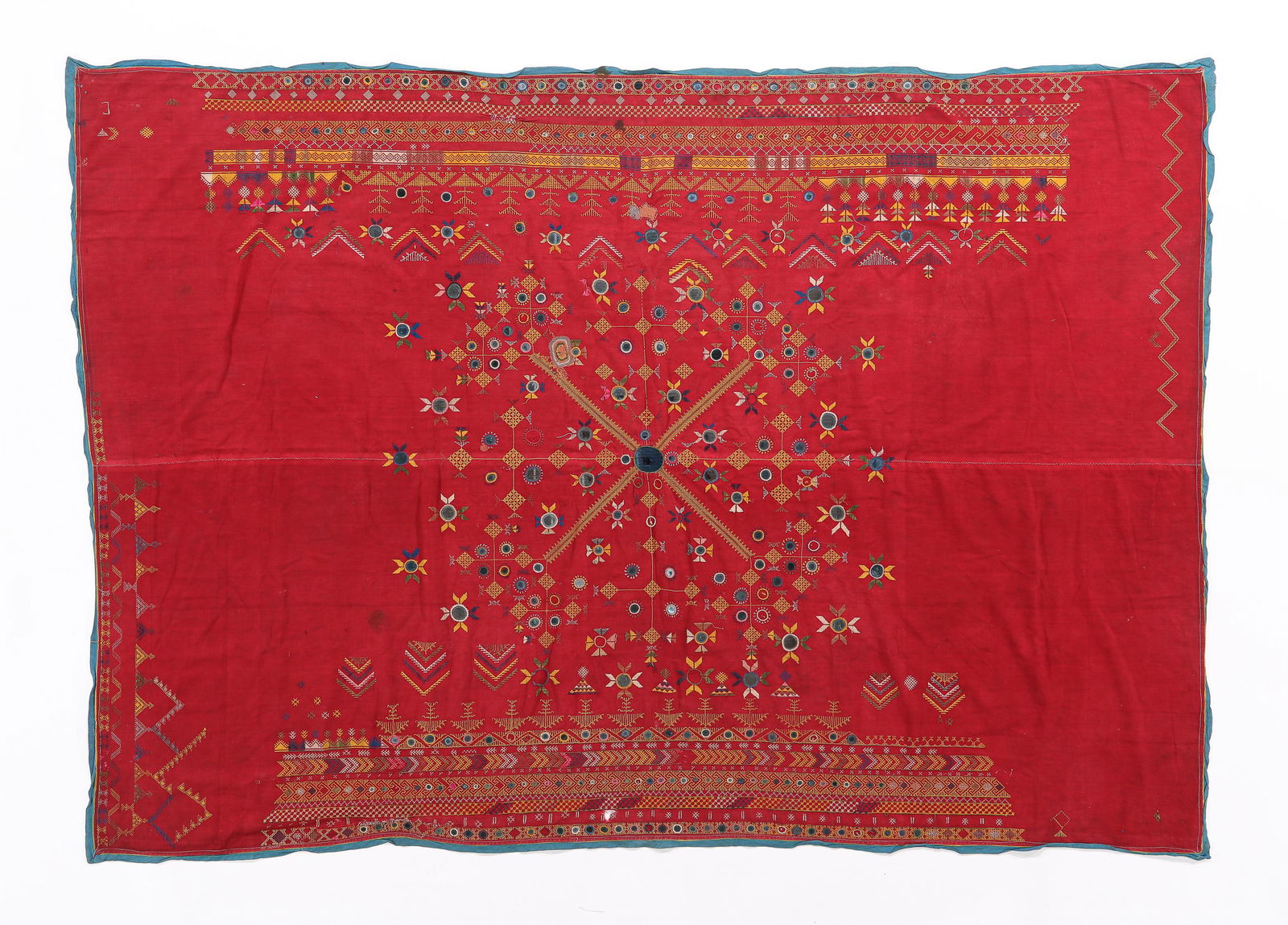Wedding Shawl, Bishnoi People, Rajasthan, Early-Mid 20th C. (1 of 3)