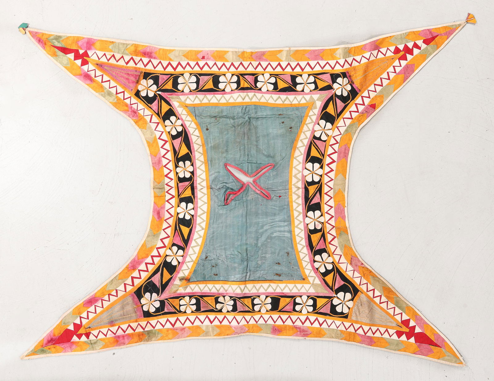 Fine Camel Cover, Rabari People, Kutch, Gujarat, Mid 20th C. (1 of 3)