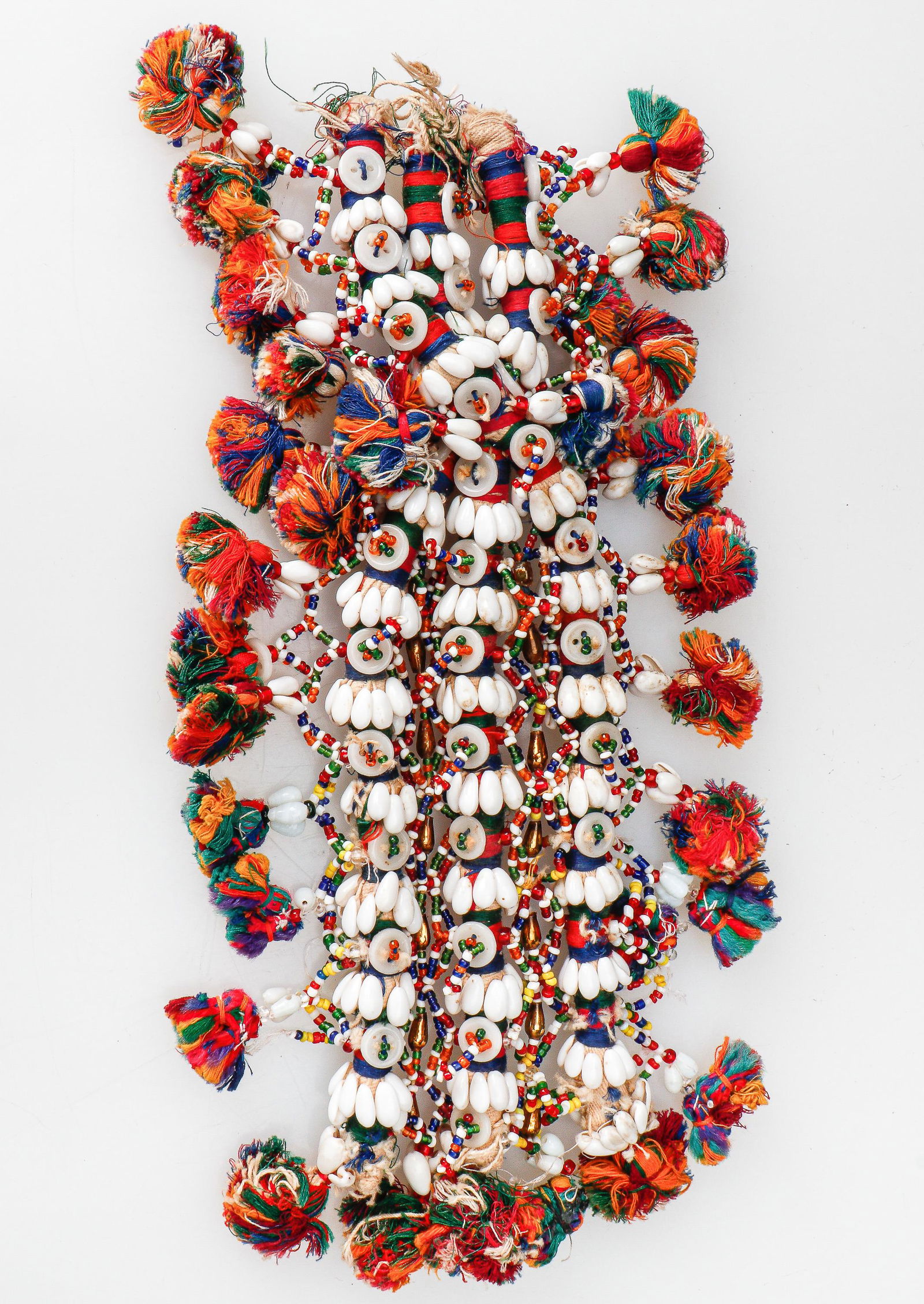 Rabari Hindoni Head Piece Decoration, Rajasthan, India, Early-Mid 20th C. (1 of 2)