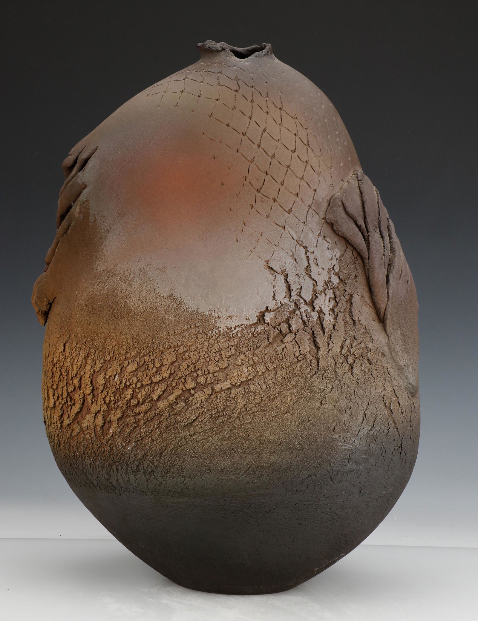 Fine Large Japanese Studio Pottery Vessel, ht. 23" (1 of 7)