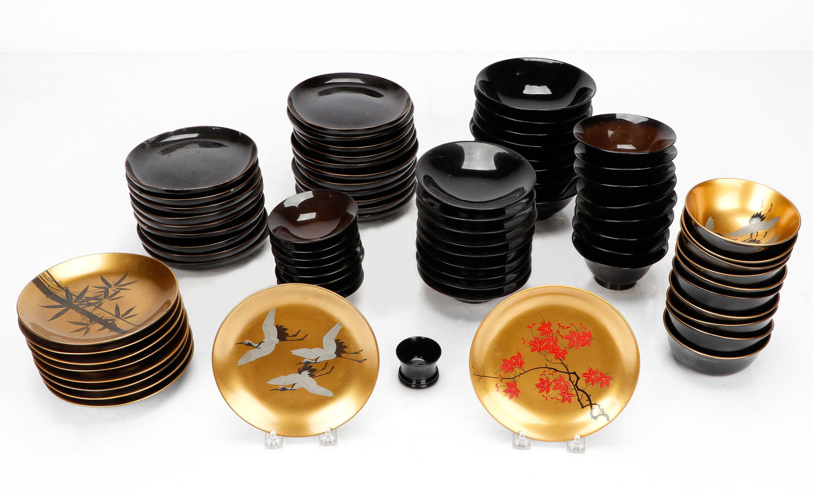 Large Collection of Japanese Lacquerware (1 of 5)
