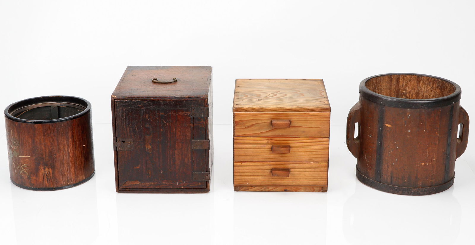 Japanese Choba Dansu Merchant's Chest, Edo Period (1 of 8)