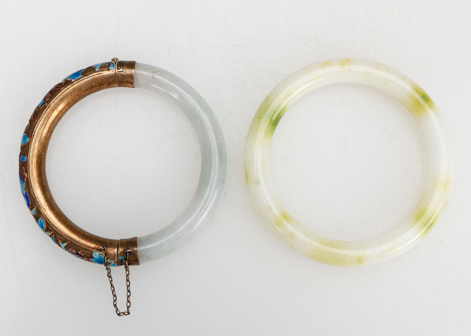 2 Chinese Jade Bangles (1 of 3)