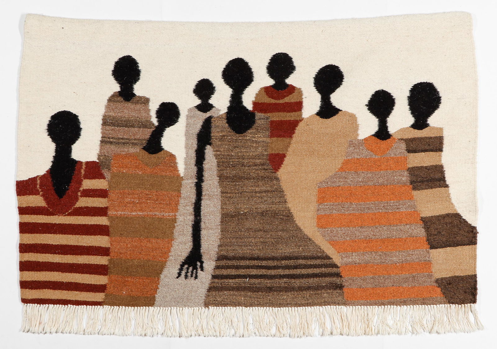 Vintage Modern Wool Tapestry, 1970's (1 of 3)