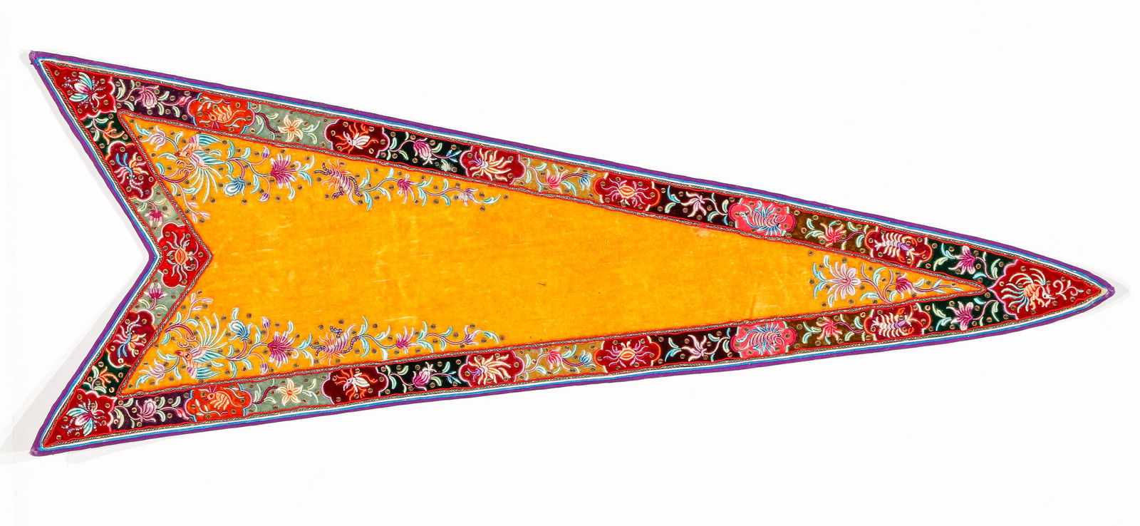 Rare Straights Chinese Beaded/Embroidered Selendang, 19th C. (1 of 2)