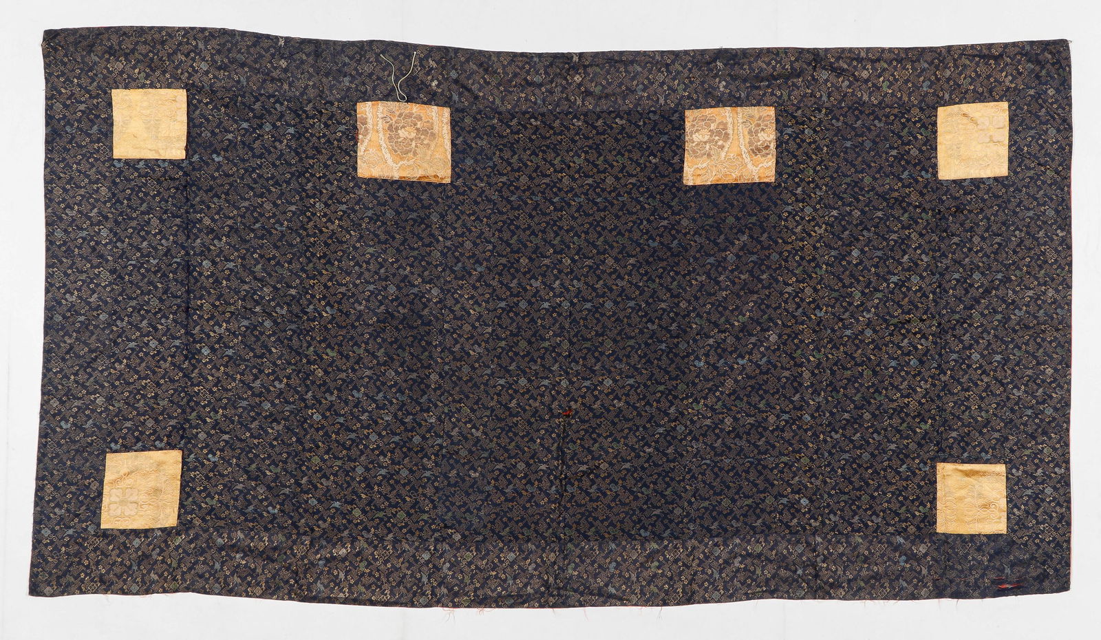 19th C. Japanese Silk Kesa, Buddhist Monk's Robe (1 of 4)