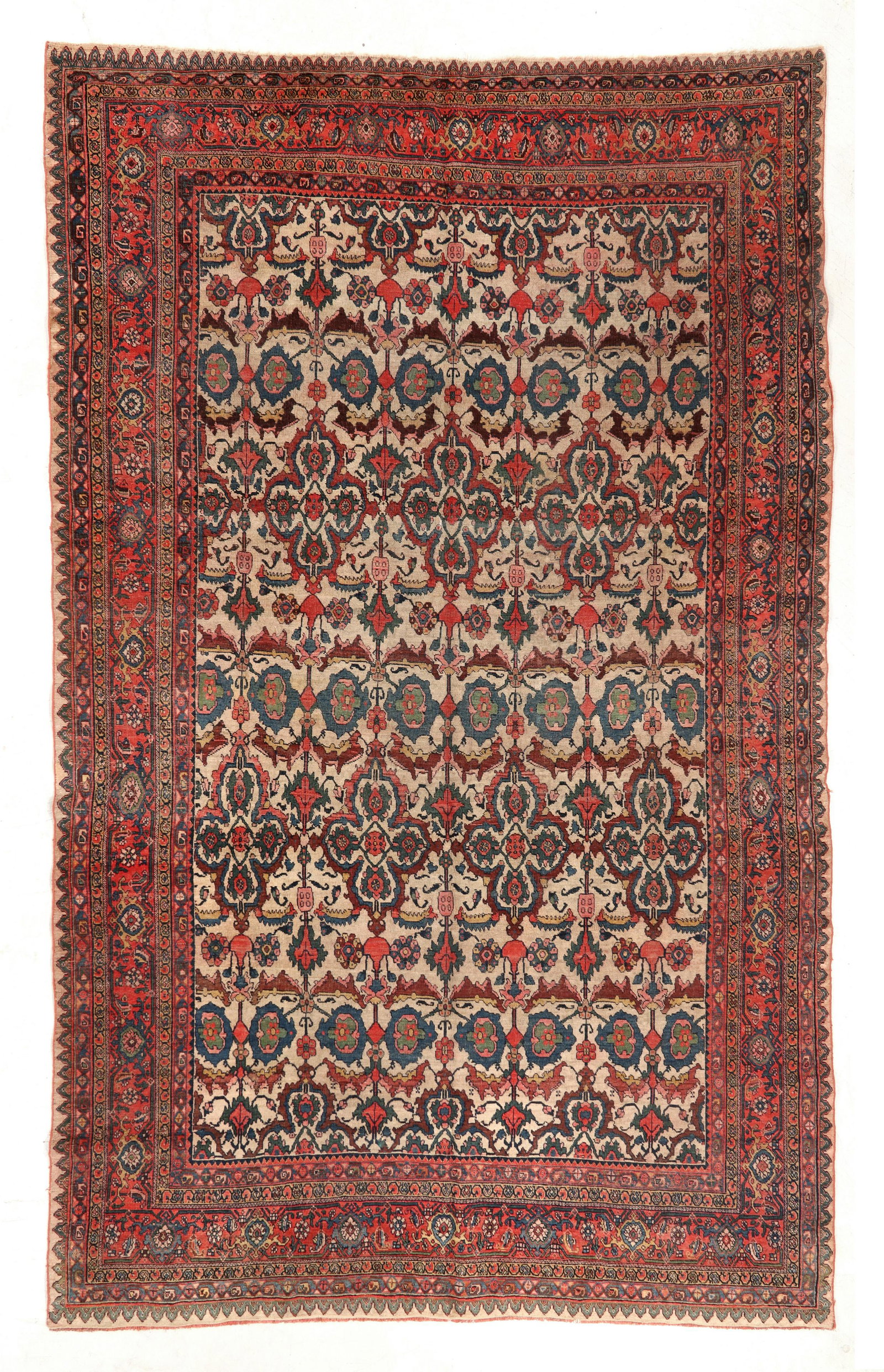 Bidjar Rug, Persia, Late 19th C., 7'5'' x 12'2'' (1 of 4)