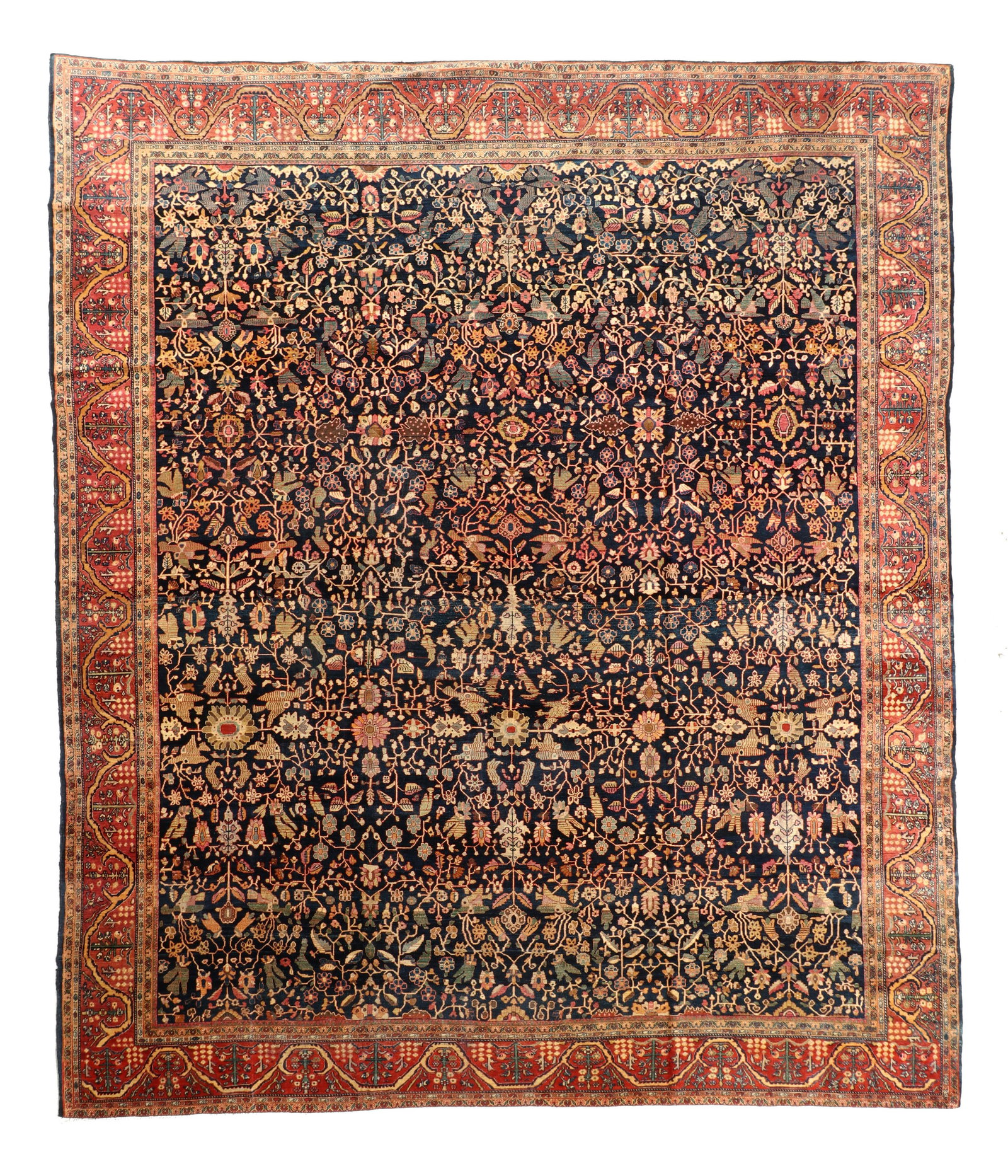 Ferahan Sarouk Rug, Persia, Ca. 1900, 12'1'' x 14''' (1 of 5)