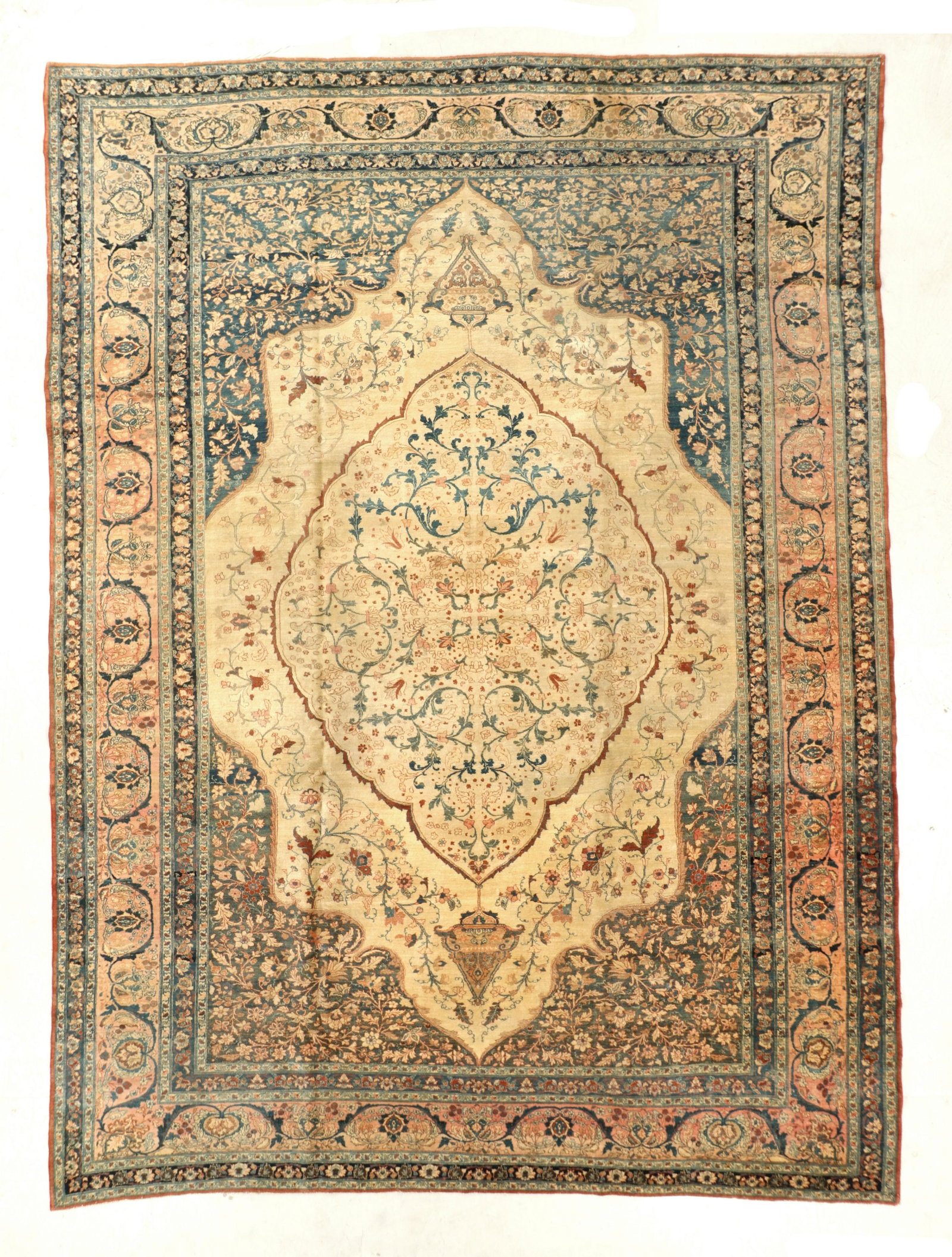 Hadji Jalili Tabriz Rug, Persia, Ca. 1900, 10'6'' x 13'11'' (1 of 5)