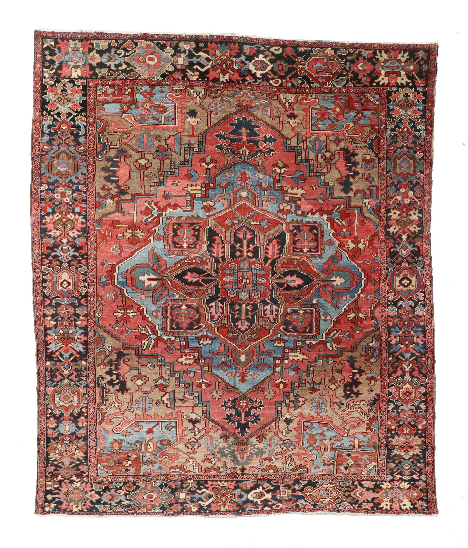 Heriz Rug, Persia, Ca. 1900, 9'5'' x 11'6'' (1 of 5)