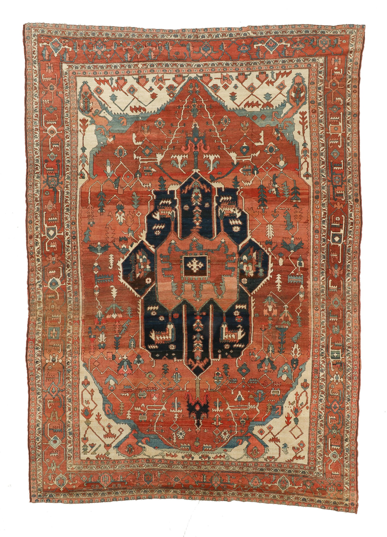 Serapi Rug, Persia, Ca. 1880, 11'4'' x 16'9'' (1 of 4)