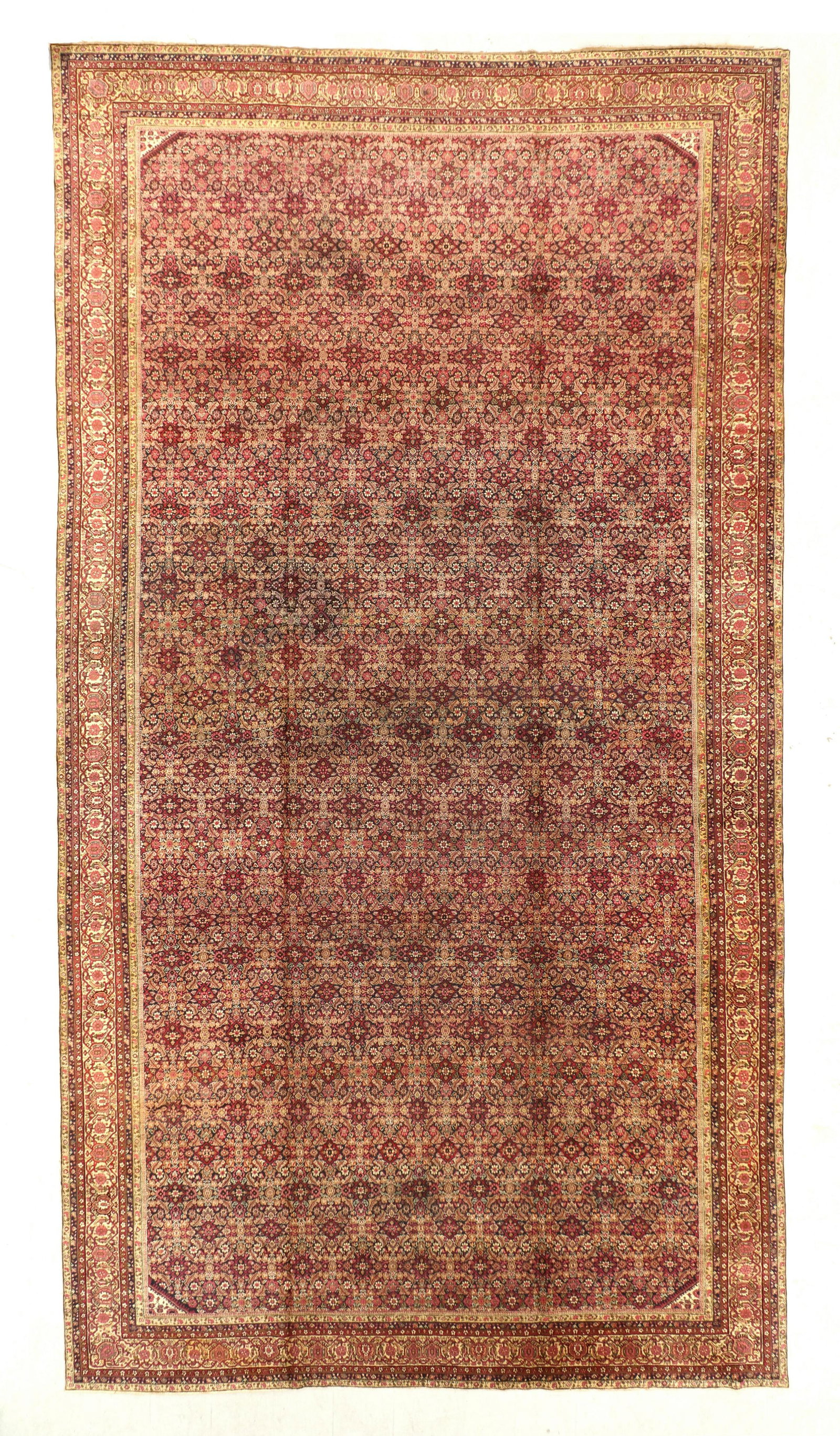 Agra Rug, India, Ca. 1910, 11'10'' x 21'9'' (1 of 4)