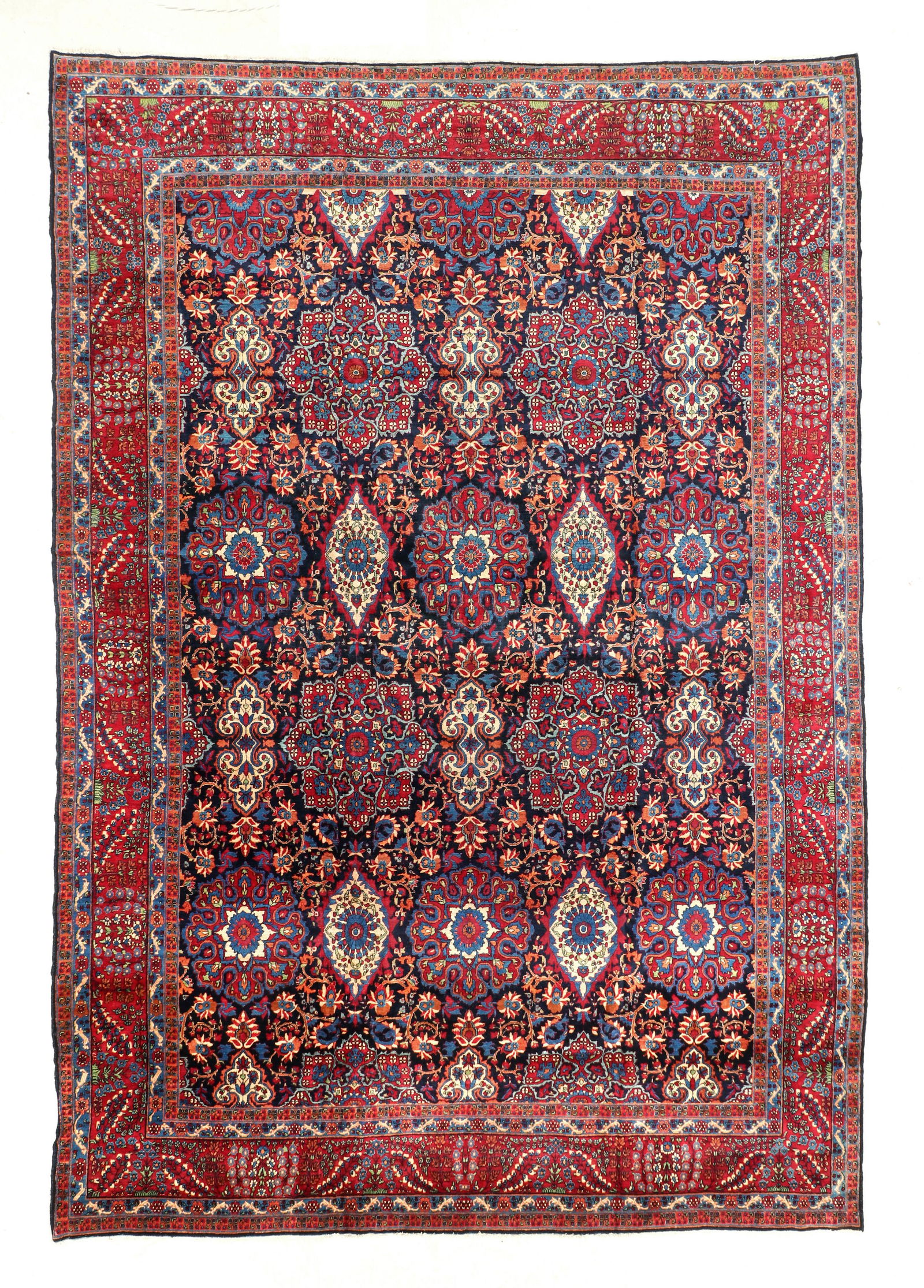 Yazd Rug, Persia, Ca. 1910, 11'3'' x 16'5'' (1 of 4)