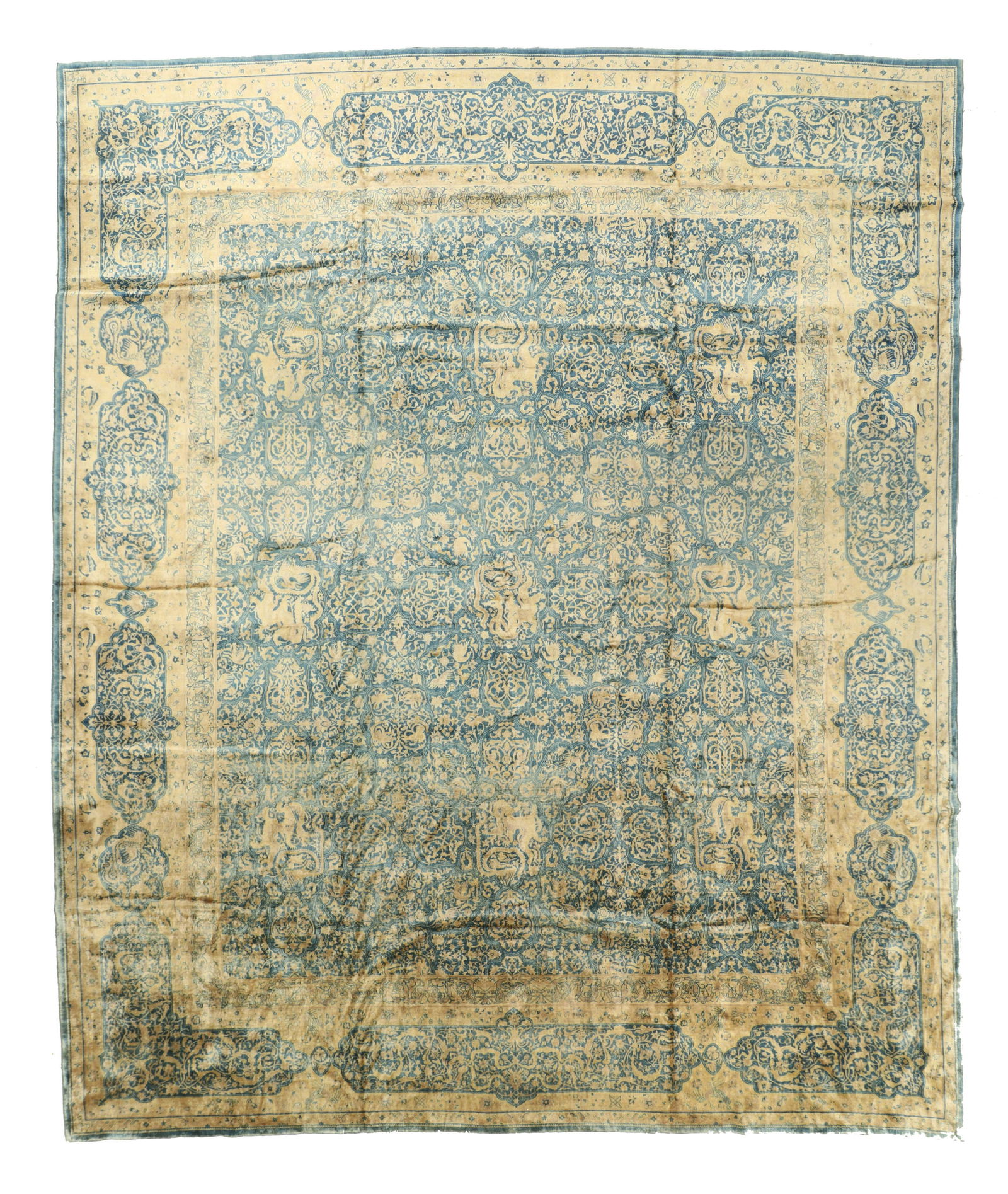 Laristan Rug, India, Ca. 1900, 15'0'' x 17'11'' (1 of 6)