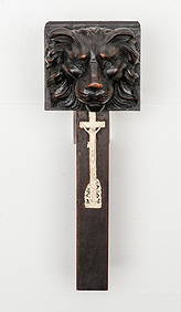 19th C. European Carved Wood Vampire Slayer Hammer (1 of 6)
