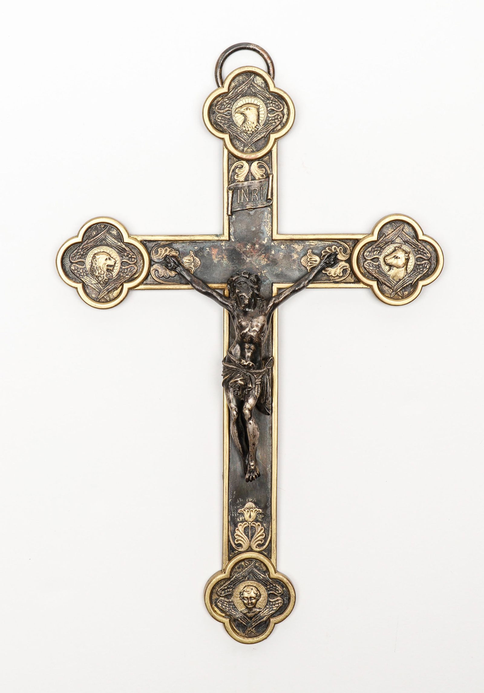 Medieval Style Vampire Slayer Bronze Crucifix (1 of 4)
