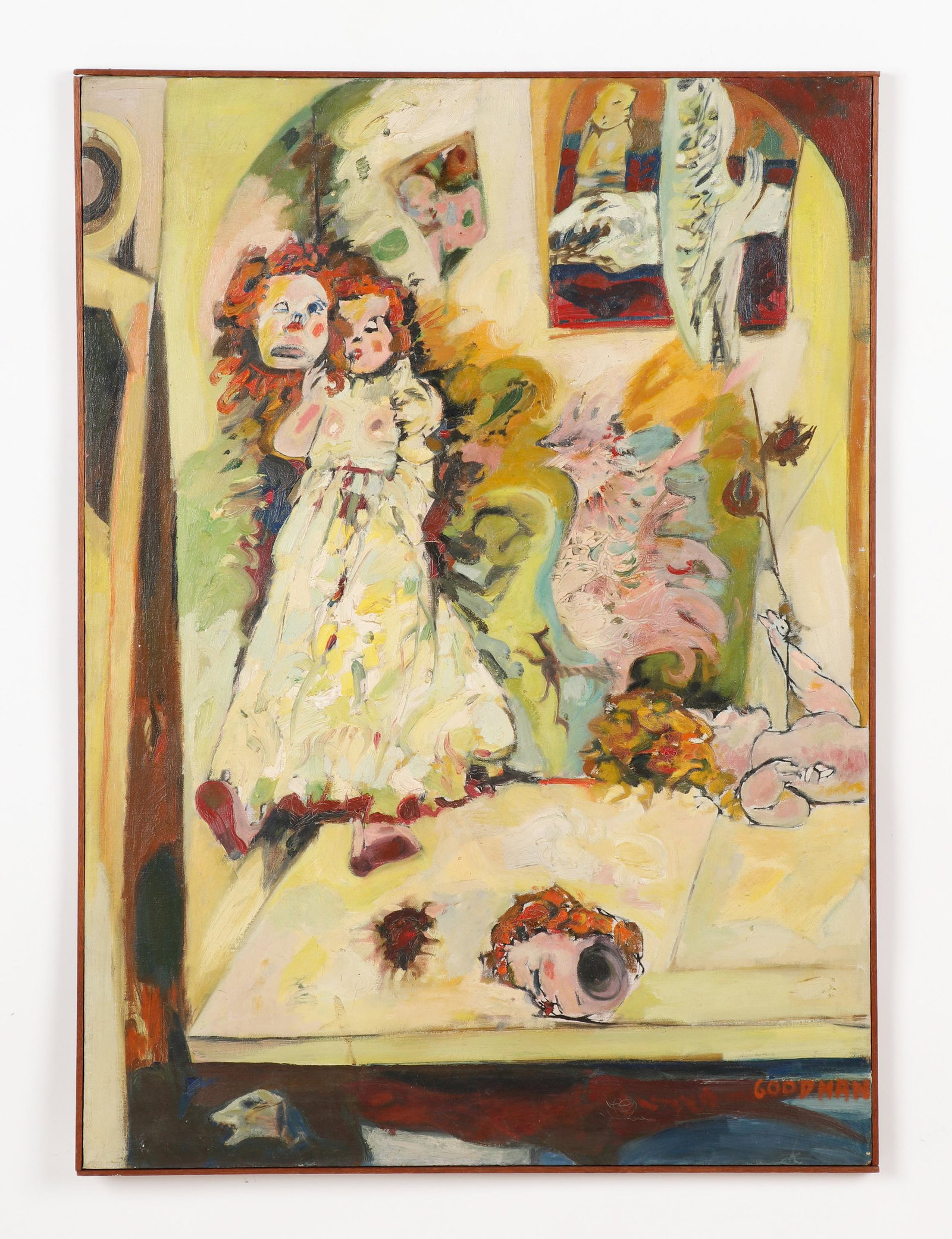 Sidney Goodman (American/Philadelphia, 1936-2013): Sidney Goodman (American/Philadelphia, 1936-2013) Still Life, Oil painting on canvas, signed Provenance: Ex. Collection of Rodger Lapelle, Philadelphia, PA. Size: 36'' x 26'', 91 x 66 cm (stretcher);