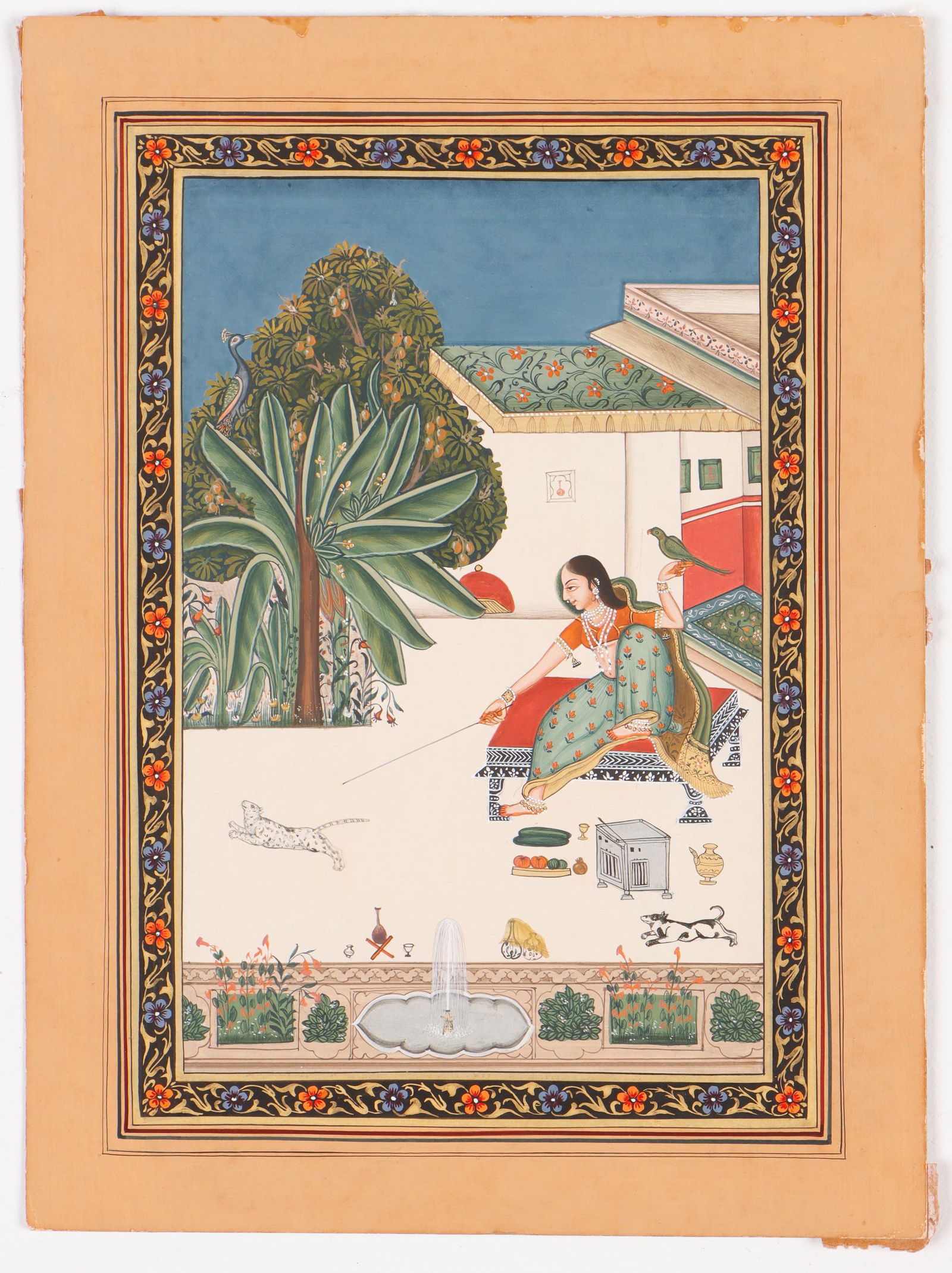 Antique Indo-Persian Miniature Painting (1 of 4)
