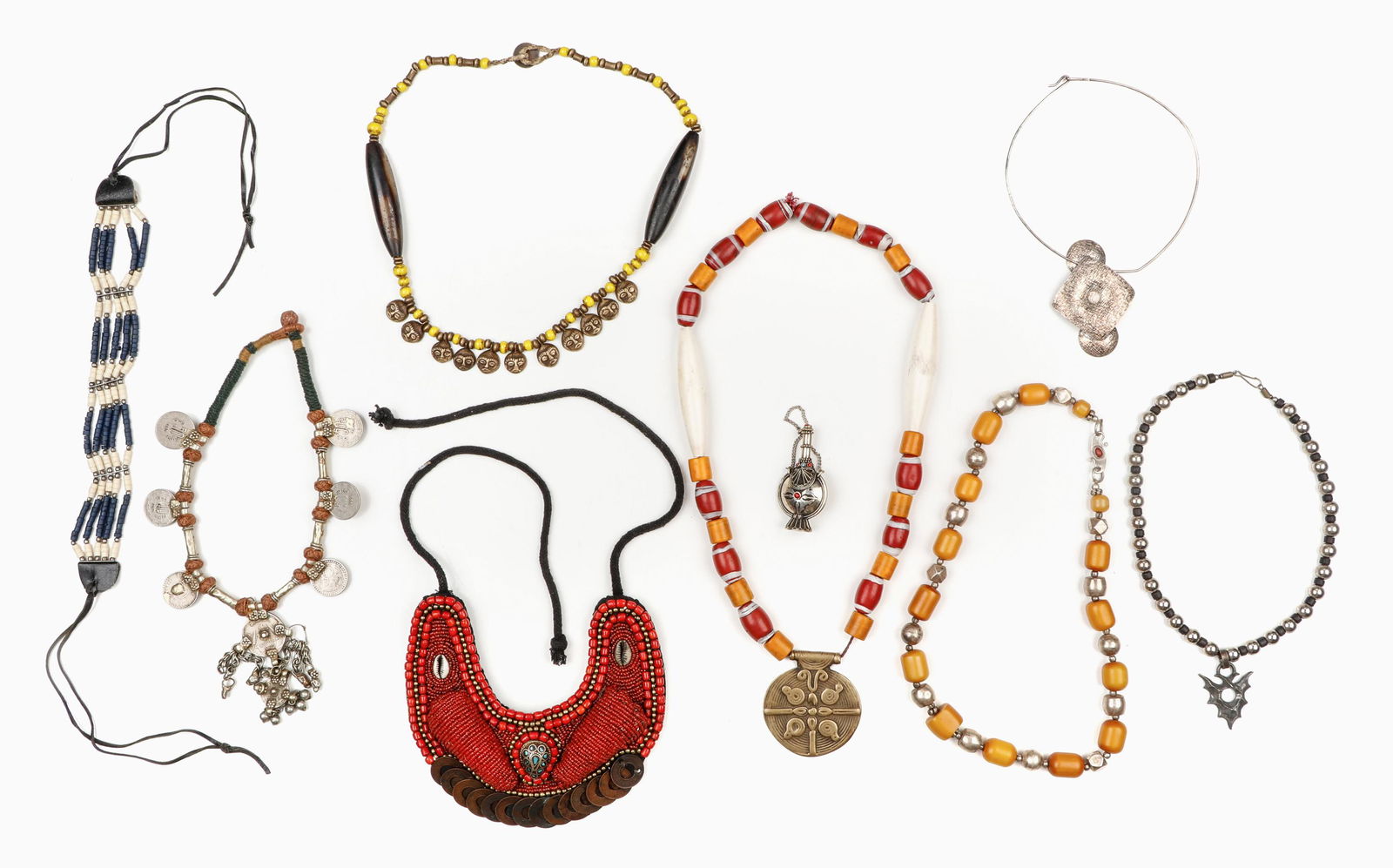 Ethnographic Necklace Group (1 of 4)