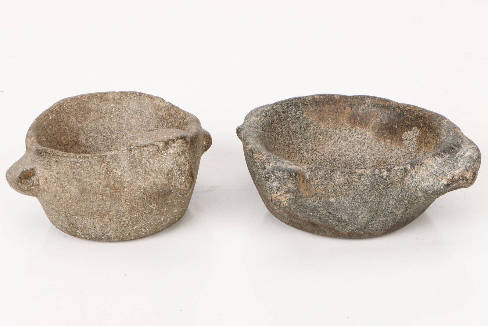 Pair of Ancient Andean Stone Bowls (1 of 7)