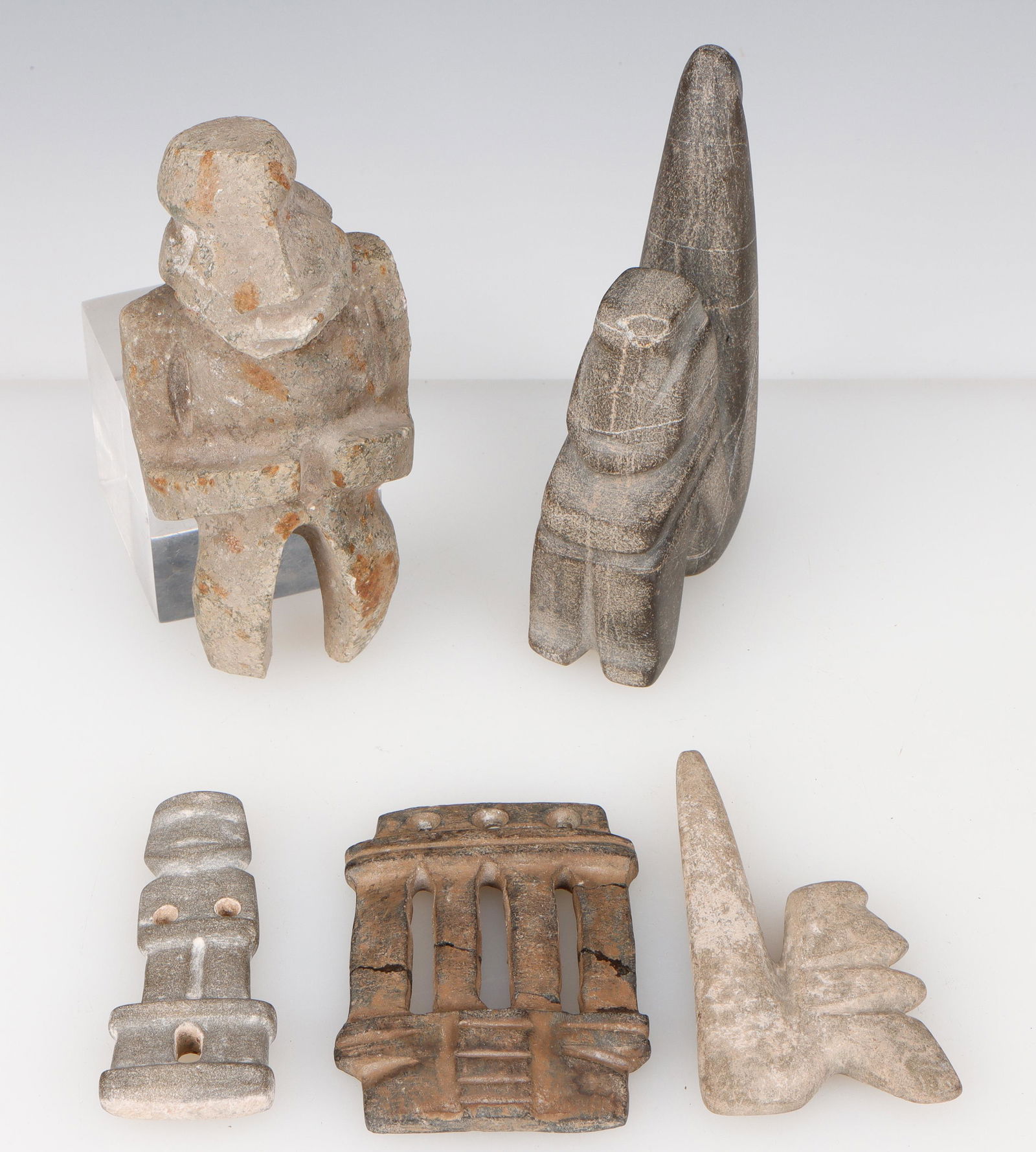 Mezcala Carved Stone Effigies, Guerrero (1 of 7)