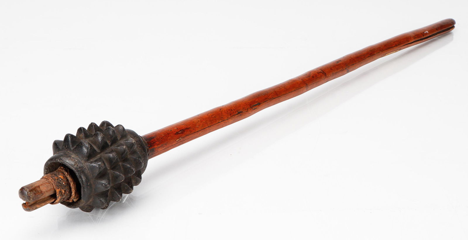 Kukukuku Pineapple Stone War Club, Papua New Guinea (1 of 4)