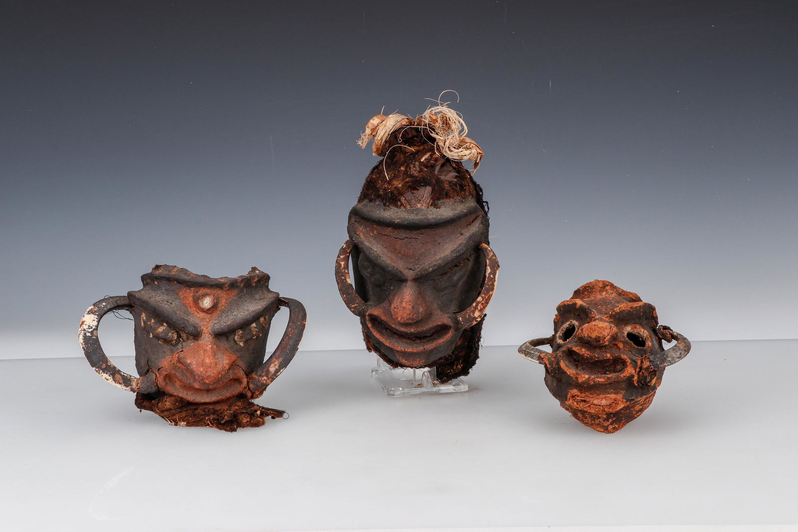 Three Dance Heads/Temes, Ambrym Island, Vanuatu (1 of 5)