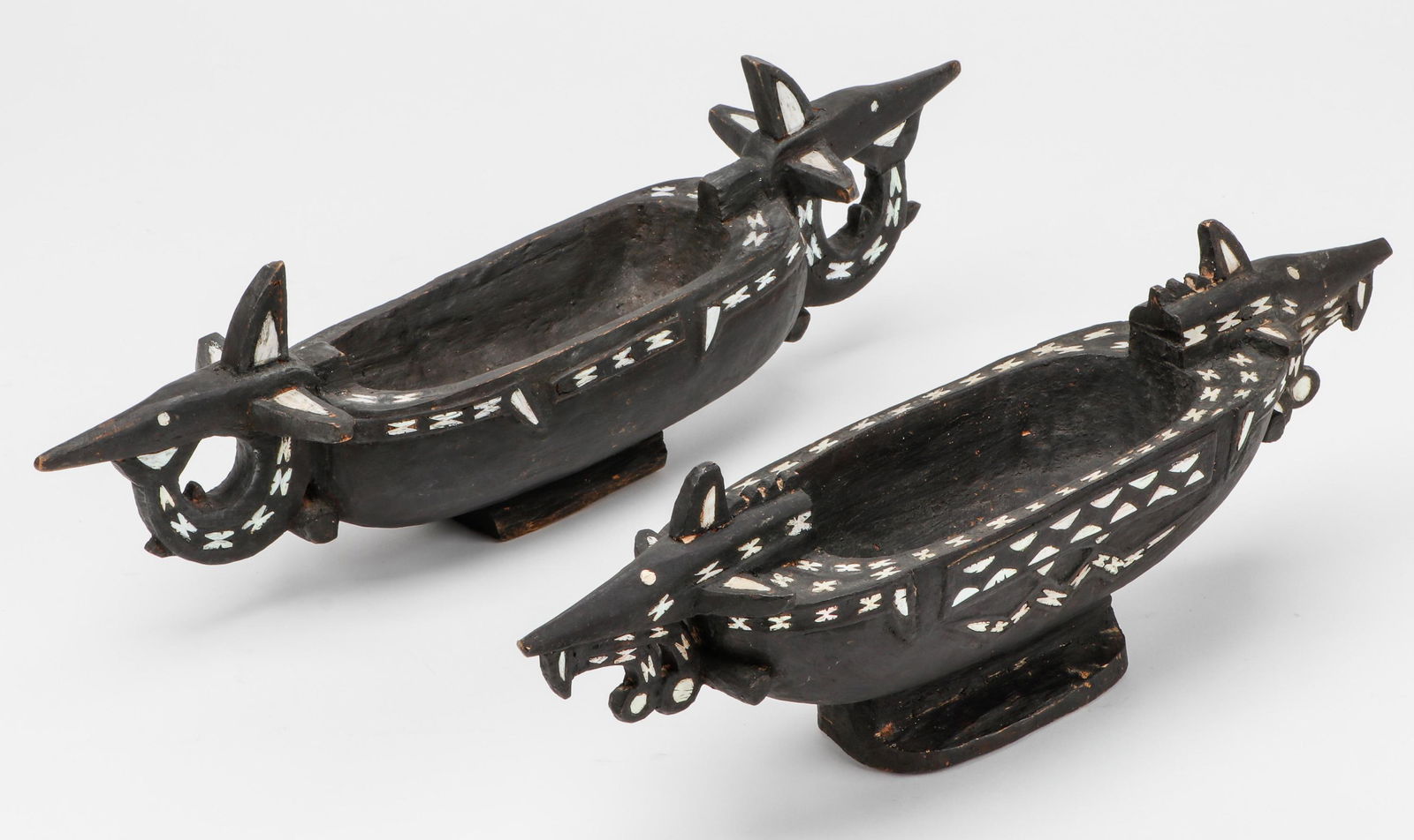 Two Ceremonial Bowls, Santa Catalina Island, Solomon Islands, First Half 20th C. (1 of 6)