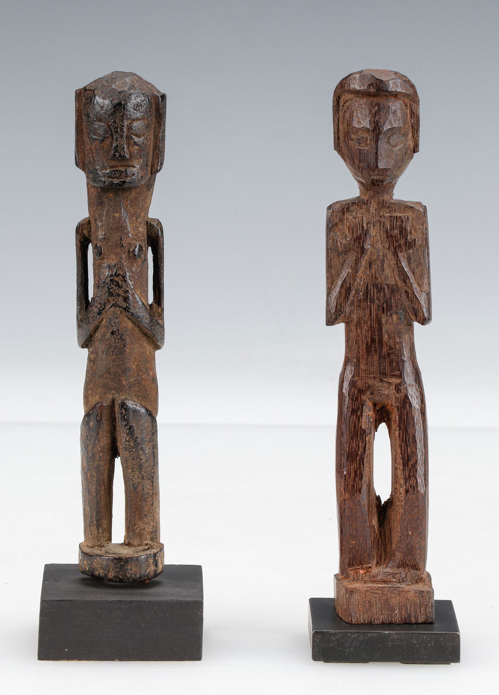 2 Dayak Charm Figures, Borneo (1 of 5)