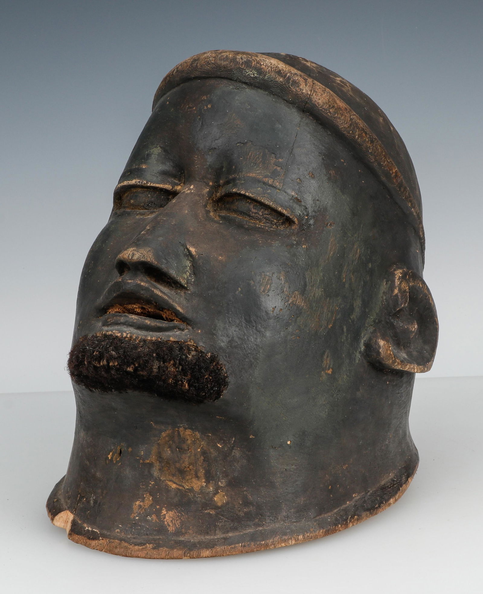 African Makonde Lipiko Helmet Mask, Mozambique (1 of 6)
