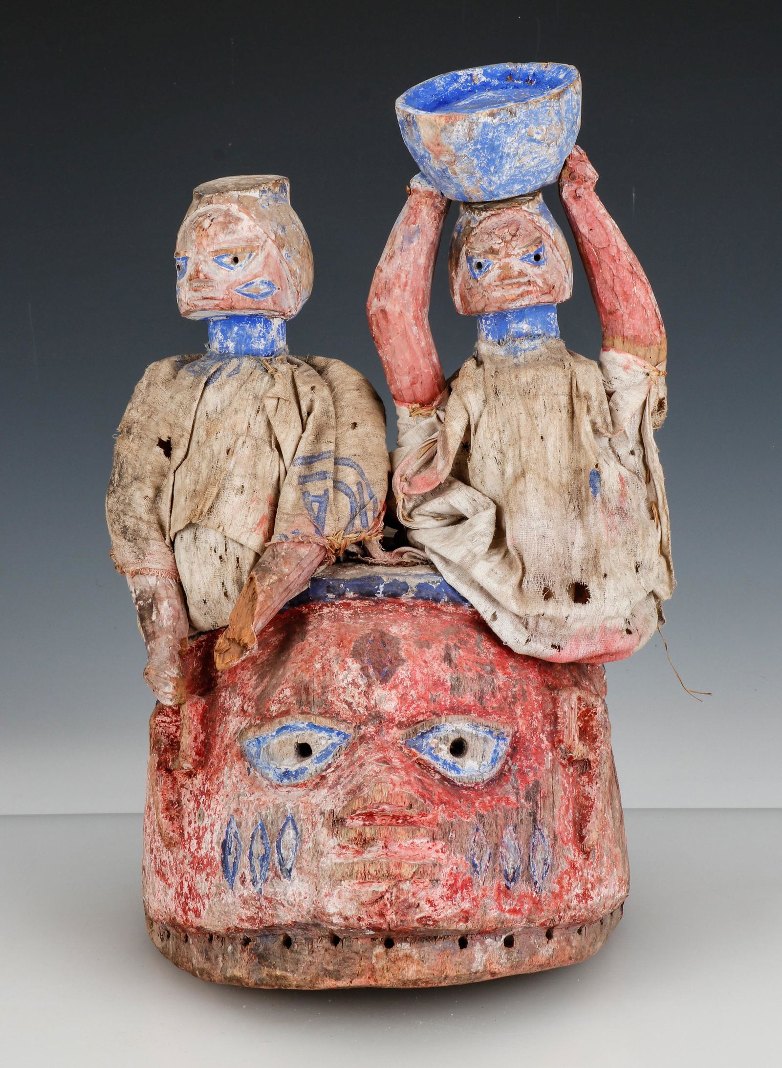 African Yoruba-Anago Gelede Mask, Benin (1 of 6)