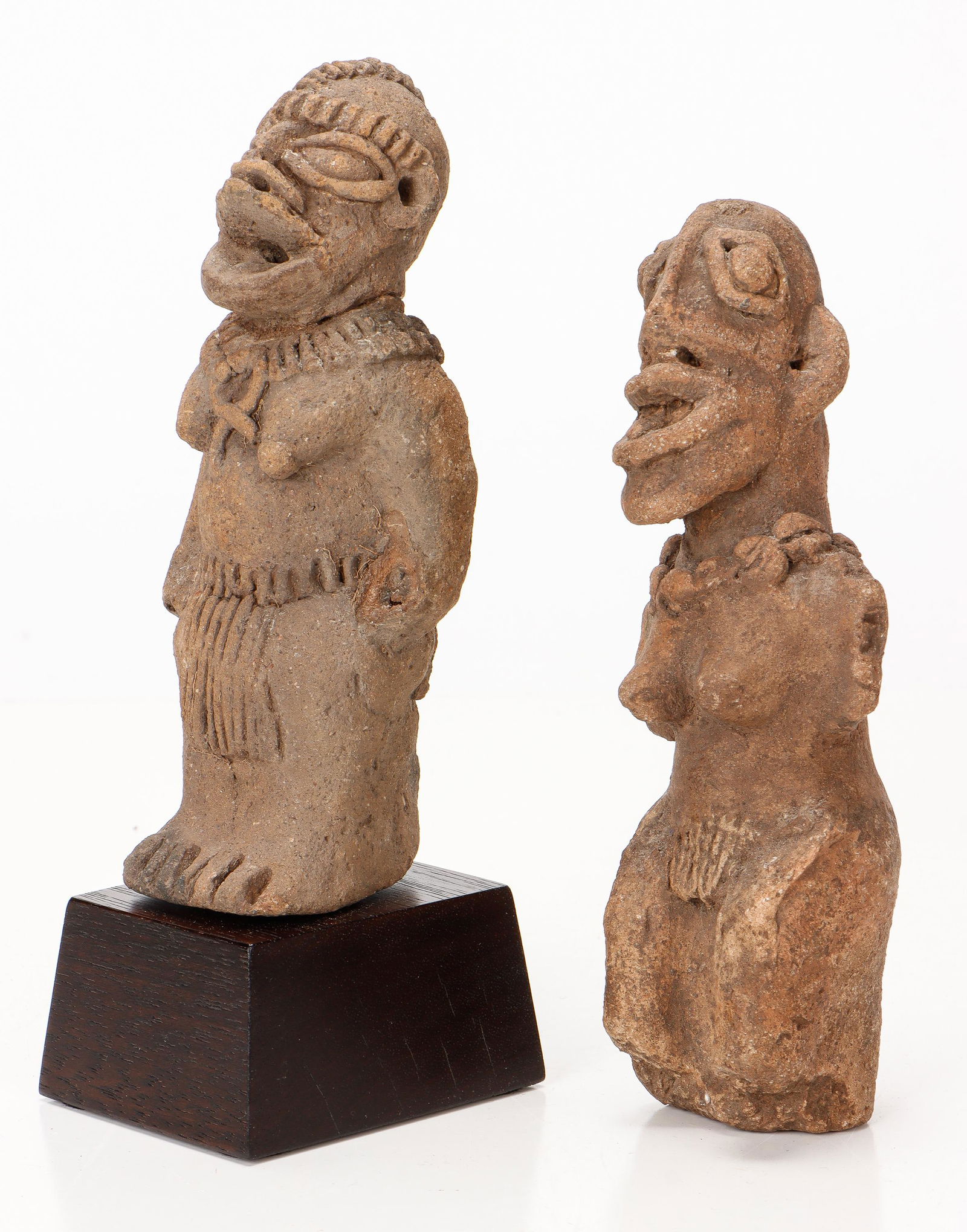 2 Komaland Terracotta Figures, Africa (1 of 4)