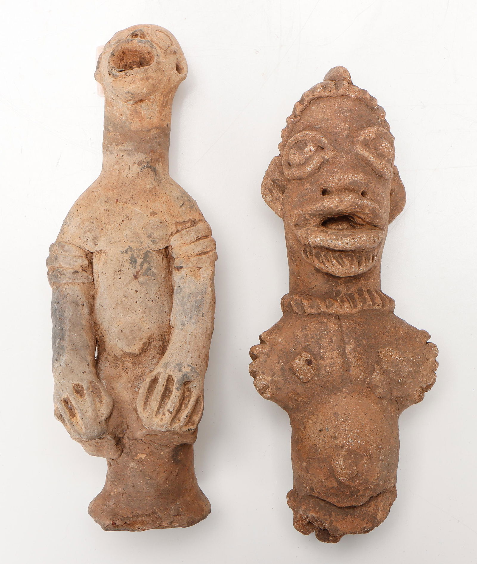 2 Komaland Terracotta Figures, Africa (1 of 4)