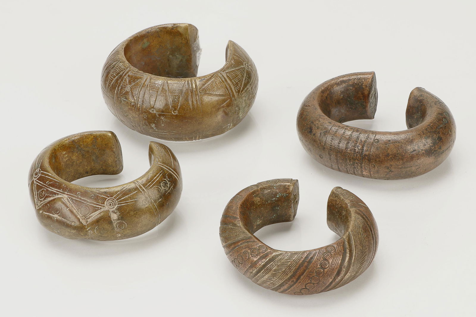 Group of Antique African Currency Bracelets (1 of 4)