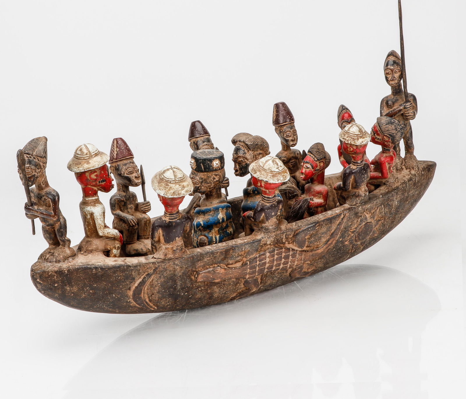 African Baule Colon Processional Figural Group (1 of 9)